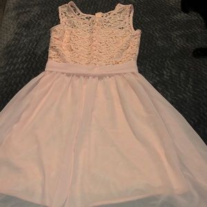 Pink dress